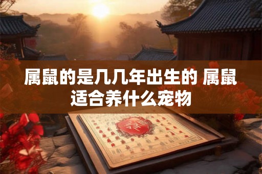 属鼠的是几几年出生的 属鼠适合养什么宠物 属鼠的是几几年出生的 属鼠适合养什么宠物