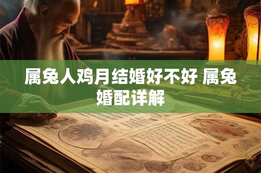 属兔人鸡月结婚好不好 属兔婚配详解