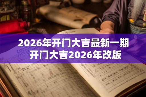 2026年开门大吉最新一期 开门大吉2026年改版 2026年开门大吉最新一期 开门大吉2026年改版