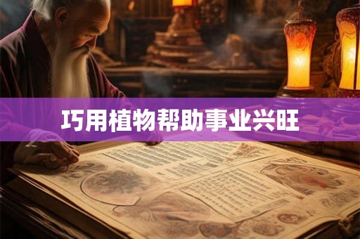 巧用植物帮助事业兴旺