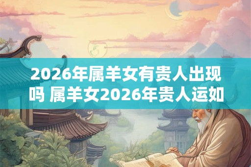 2026年属羊女有贵人出现吗 属羊女2026年贵人运如何
