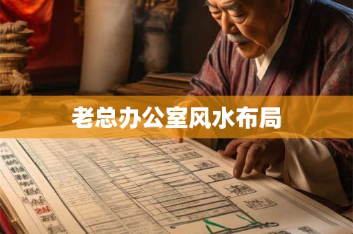 老总办公室风水布局