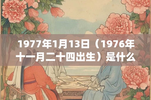 1977年1月13日(1976年十一月二十四出生)是什么命_命运如何 1977年1月13日(1976年十一月二十四出生)是什么命_命运如何