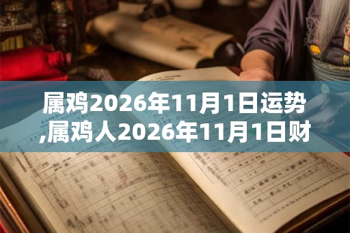 属鸡2026年11月1日运势,属鸡人2026年11月1日财运,生肖鸡2026年11月1日运势