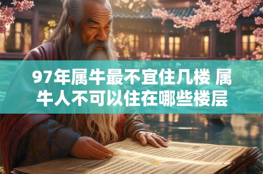 97年属牛最不宜住几楼 属牛人不可以住在哪些楼层