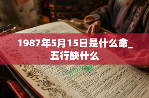 1987年5月15日是什么命_五行缺什么