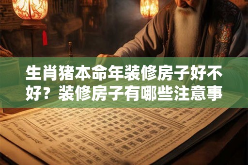 生肖猪本命年装修房子好不好?装修房子有哪些注意事项? 生肖猪本命年装修房子好不好?装修房子有哪些注意事项?