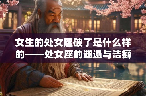 女生的处女座破了是什么样的——处女座的邋遢与洁癖 女生的处女座破了是什么样的——处女座的邋遢与洁癖