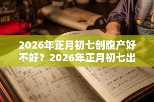 2026年正月初七剖腹产好不好？2026年正月初七出生命运？
