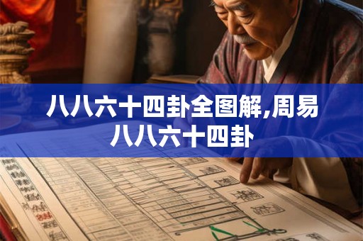 八八六十四卦全图解,周易八八六十四卦