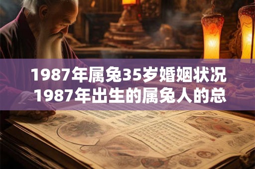 1987年属兔35岁婚姻状况 1987年出生的属兔人的总体运势