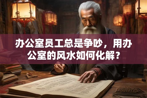 办公室员工总是争吵,用办公室的风水如何化解? 办公室员工总是争吵,用办公室的风水如何化解?