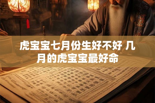 虎宝宝七月份生好不好 几月的虎宝宝最好命
