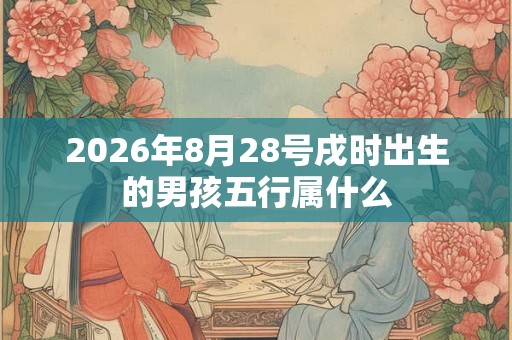 2026年8月28号戌时出生的男孩五行属什么 2026年8月28号戌时出生的男孩五行属什么