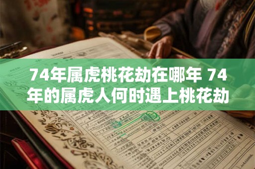 74年属虎桃花劫在哪年 74年的属虎人何时遇上桃花劫