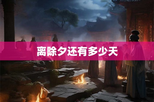 离除夕还有多少天