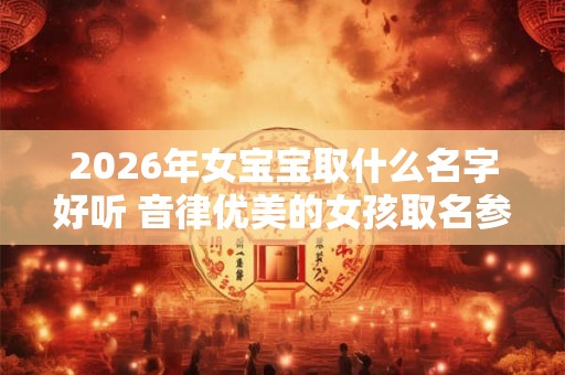 2026年女宝宝取什么名字好听 音律优美的女孩取名参考大全