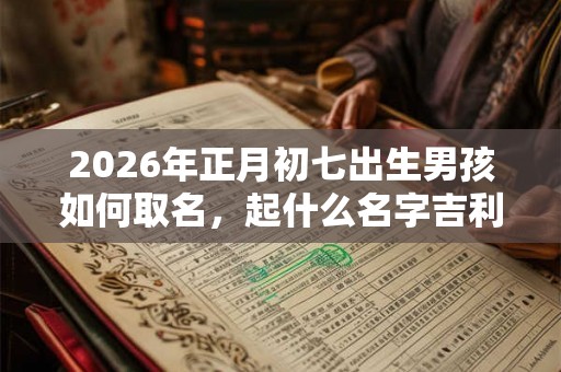 2026年正月初七出生男孩如何取名，起什么名字吉利有福气？