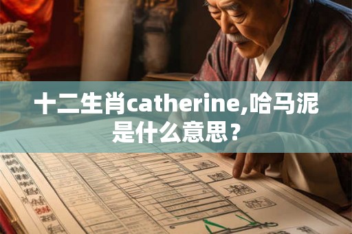十二生肖catherine,哈马泥是什么意思？