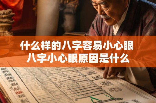 什么样的八字容易小心眼 八字小心眼原因是什么