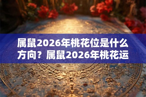 属鼠2026年桃花位是什么方向？属鼠2026年桃花运势好不好？