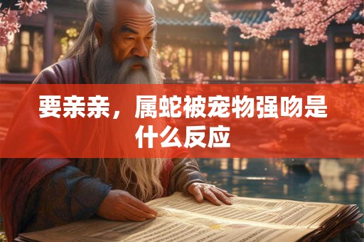 要亲亲，属蛇被宠物强吻是什么反应