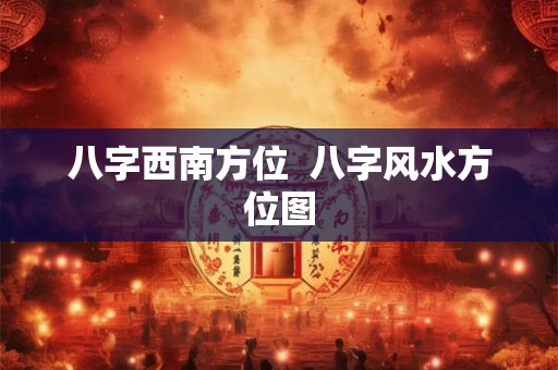 八字西南方位  八字风水方位图