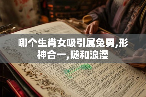 哪个生肖女吸引属兔男,形神合一,随和浪漫 哪个生肖女吸引属兔男,形神合一,随和浪漫