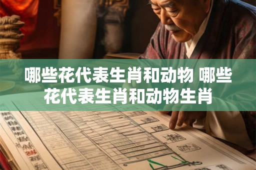 哪些花代表生肖和动物 哪些花代表生肖和动物生肖