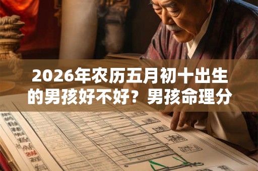 2026年农历五月初十出生的男孩好不好？男孩命理分析大全