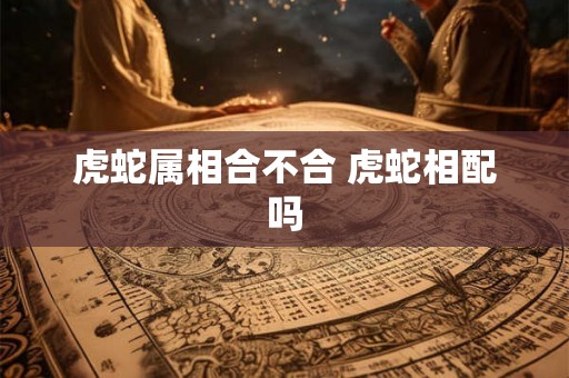 虎蛇属相合不合 虎蛇相配吗