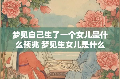 梦见自己生了一个女儿是什么预兆 梦见生女儿是什么预示 梦见自己生了一个女儿是什么预兆 梦见生女儿是什么预示