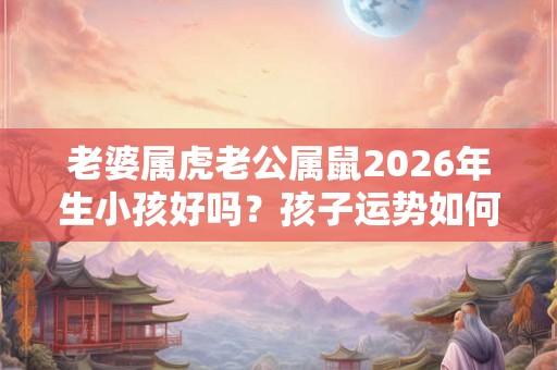 老婆属虎老公属鼠2026年生小孩好吗？孩子运势如何？