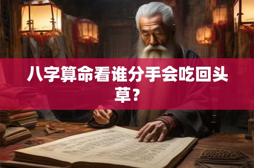 八字算命看谁分手会吃回头草？