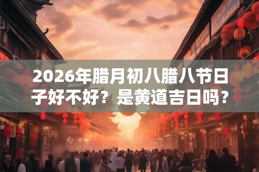 2026年腊月初八腊八节日子好不好？是黄道吉日吗？