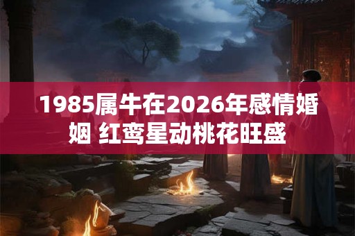 1985属牛在2026年感情婚姻 红鸾星动桃花旺盛