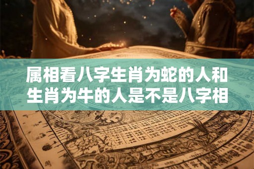 属相看八字生肖为蛇的人和生肖为牛的人是不是八字相合？