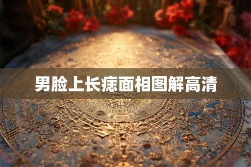 男脸上长痣面相图解高清