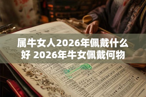 属牛女人2026年佩戴什么好 2026年牛女佩戴何物