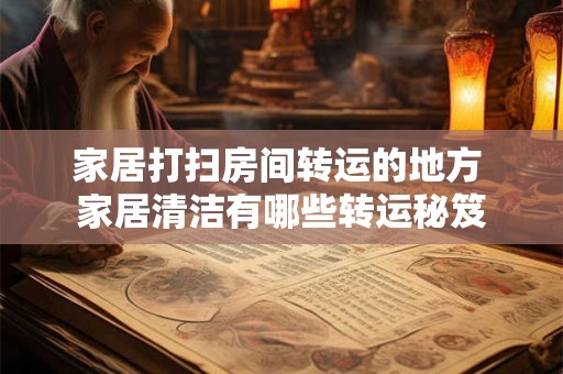 家居打扫房间转运的地方 家居清洁有哪些转运秘笈
