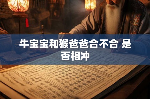 牛宝宝和猴爸爸合不合 是否相冲