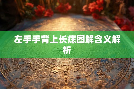 左手手背上长痣图解含义解析
