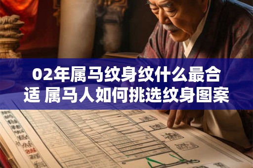 02年属马纹身纹什么最合适 属马人如何挑选纹身图案