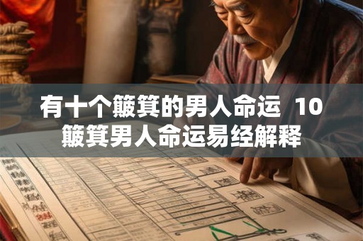 有十个簸箕的男人命运 10簸箕男人命运易经解释 有十个簸箕的男人命运 10簸箕男人命运易经解释