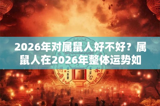 2026年对属鼠人好不好？属鼠人在2026年整体运势如何？