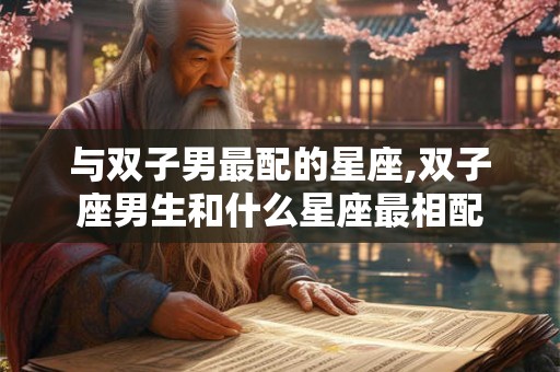与双子男最配的星座,双子座男生和什么星座最相配