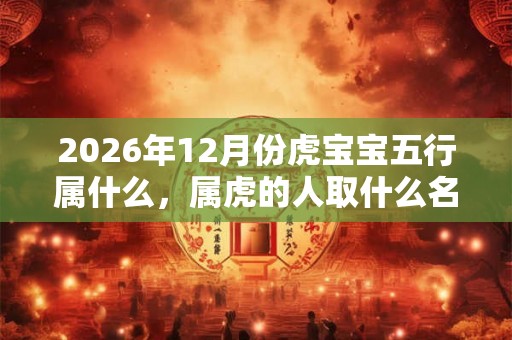 2026年12月份虎宝宝五行属什么,属虎的人取什么名字好 2026年12月份虎宝宝五行属什么,属虎的人取什么名字好