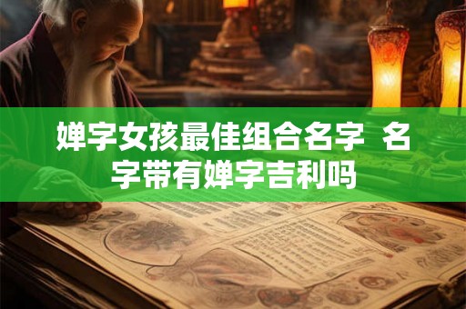 婵字女孩最佳组合名字  名字带有婵字吉利吗