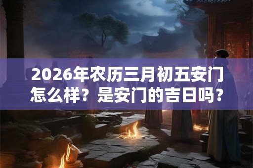 2026年农历三月初五安门怎么样？是安门的吉日吗？