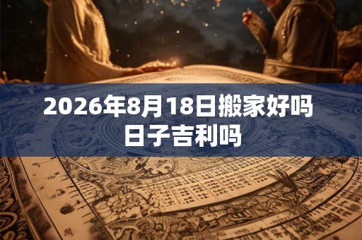 2026年8月18日搬家好吗 日子吉利吗